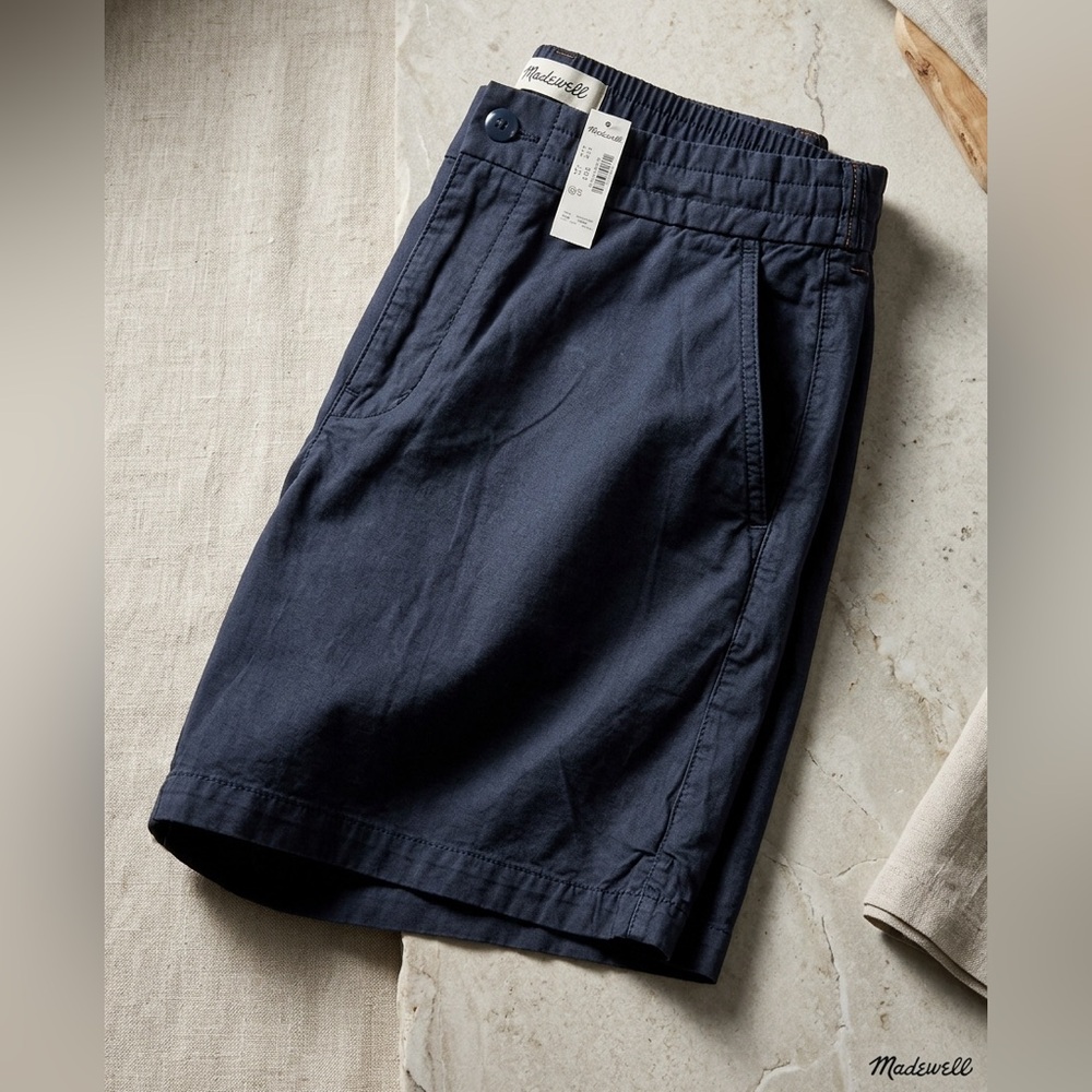 Madewell Men’s The Weekend Short in Night Indigo (Navy) Casual Shorts Sz 31 NWT